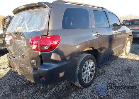 2011 Toyota Sequoia Platinum 5.7L V8 from USA, damaged, VIN 5TDDW5G15BS053336
